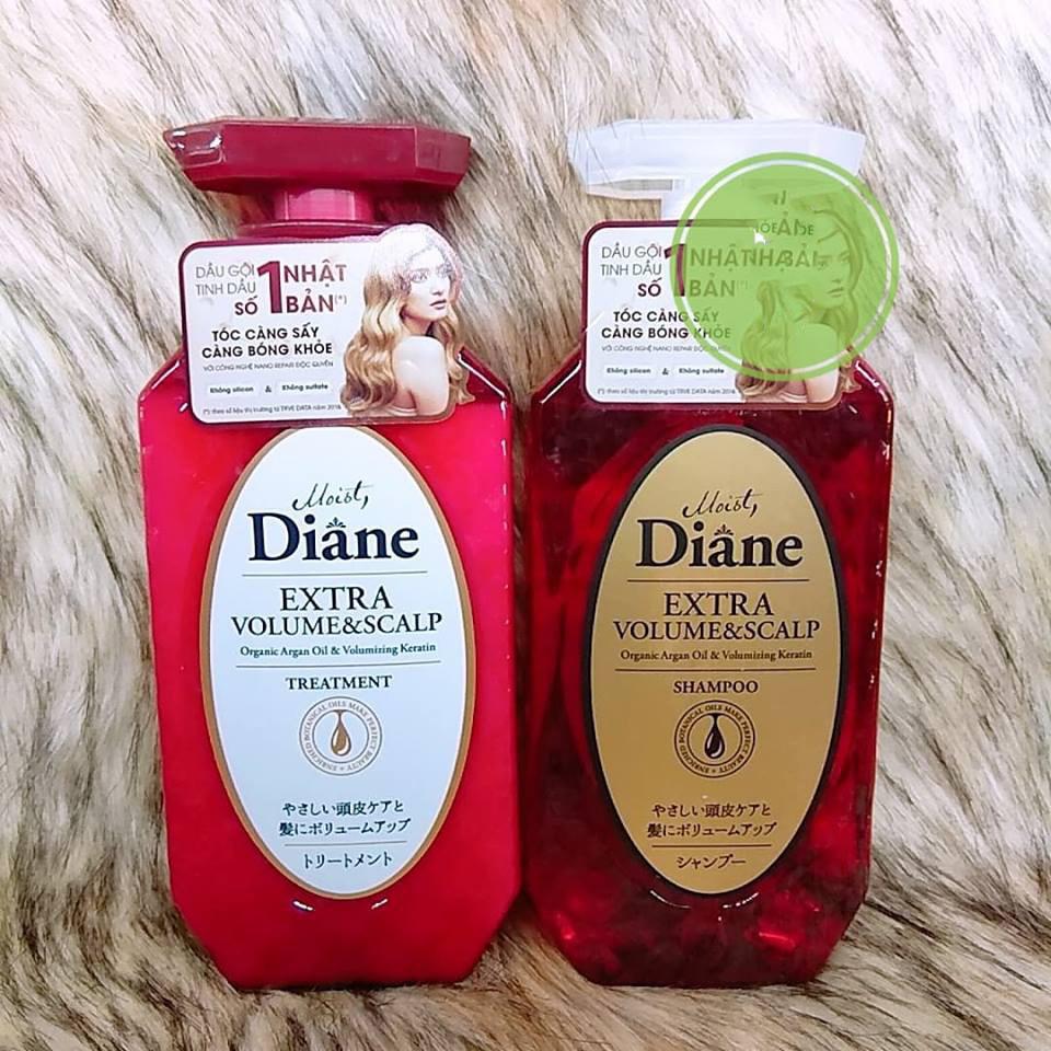 Dầu gội Moist Diane Extra Volume & Scalp Nhật Bản 450ml