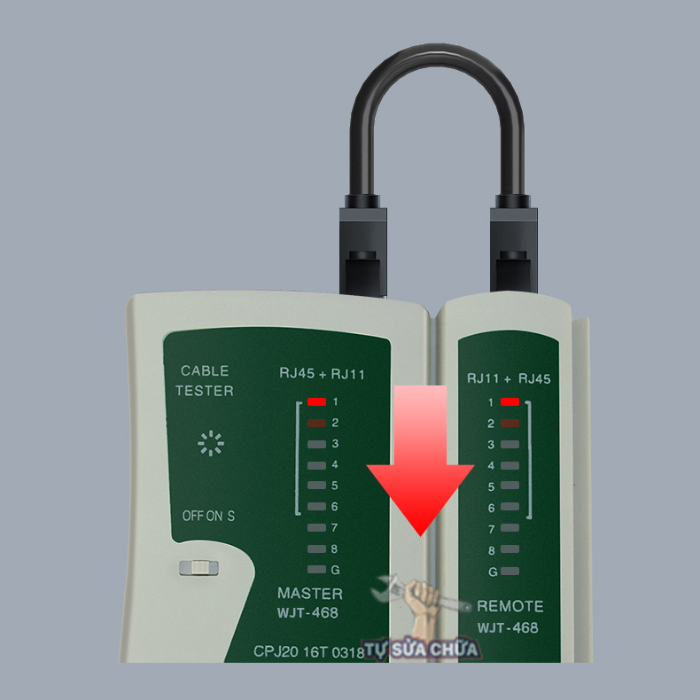 BỘ KIỂM TRA CÁP MẠNG RJ45-RJ11 CABLE TESTER
