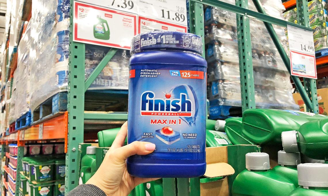 Viên rửa chén Finish Max in 1 nhập khẩu Mỹ (125viên-2.2kg)