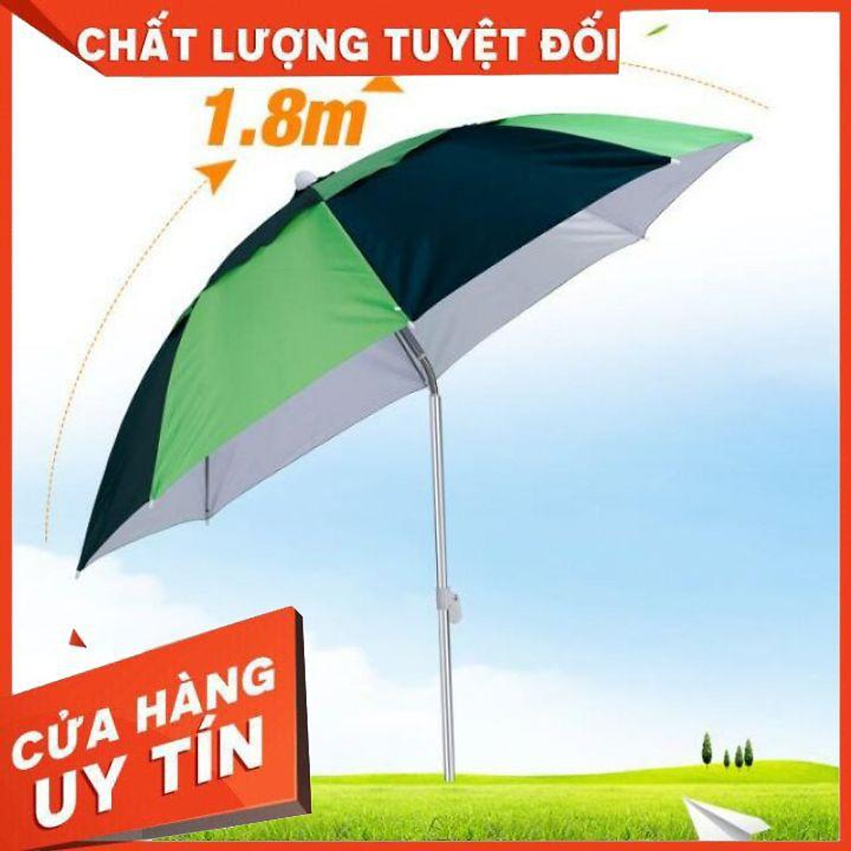 Ô Dù Che Nắng Câu Cá 1m8 cao cấp thiết kế tuyệt đẹp chất liệu carbon cao cấp có thể bẻ cong tiện lợi, ô dù Ngoài Trời