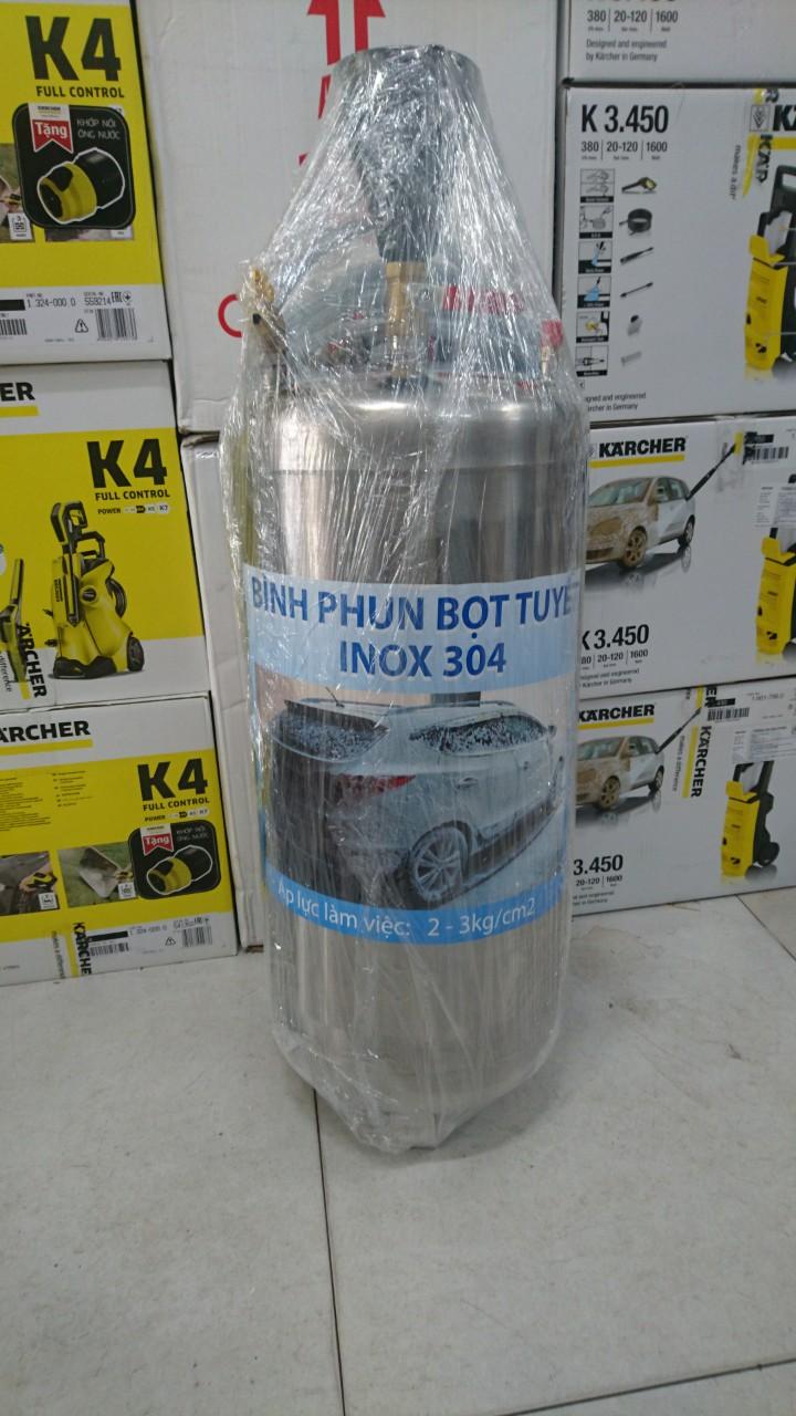 [HCM]Bình phun bọt tuyết 40 Lít inox 304
