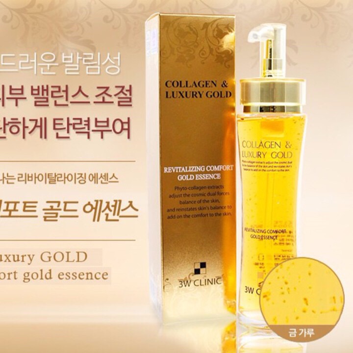 [HCM]SERUM COLLAGEN & LUXURY GOLD CAO CẤP 3W CLINIC chính hãng