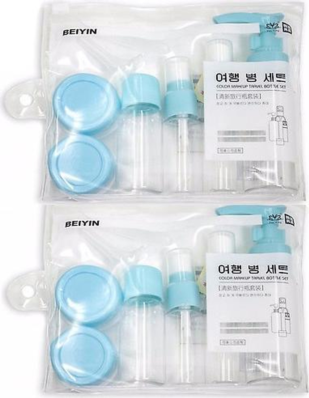 Combo 2 Bộ Kit Chiết Mỹ Phẩm Du Lịch (Màu Ngẫn Nhiên)