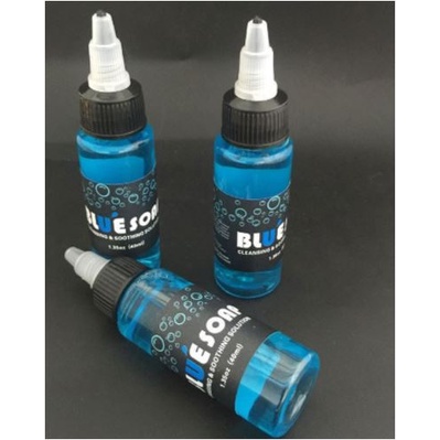 Cặp tạo bọt vệ sinh hình  xăm blue soap