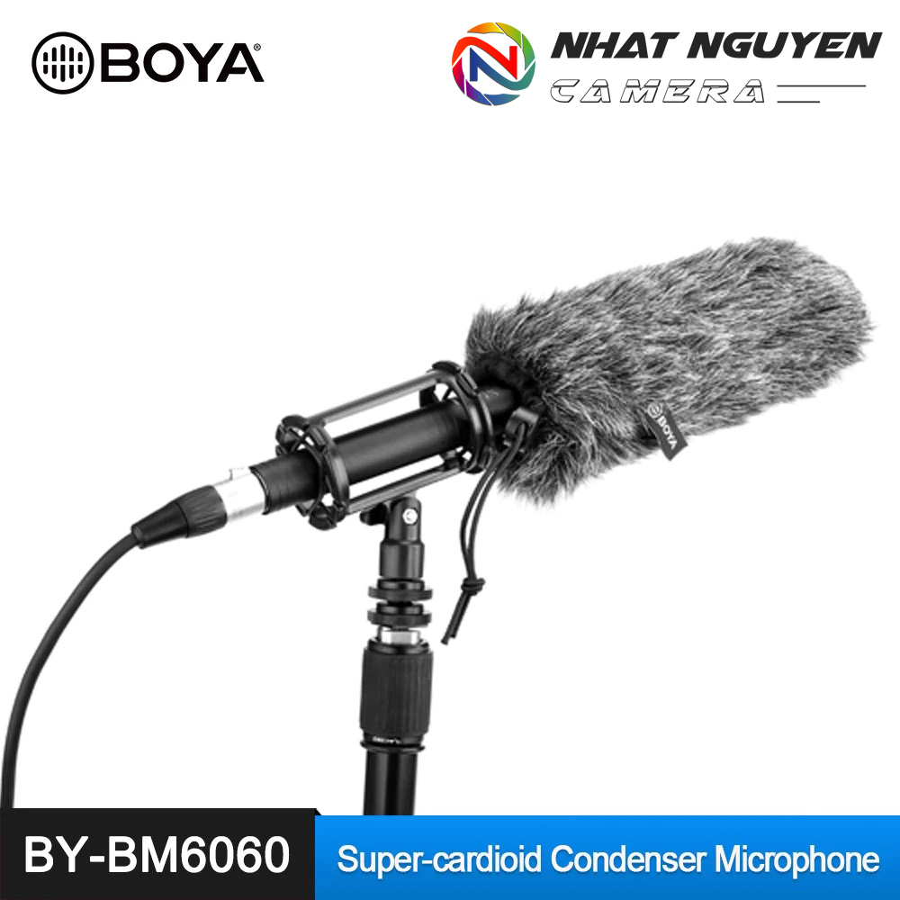 HCMMicro shortgun Boya BM6060 - BY-BM6060 - Bảo hành 12 tháng