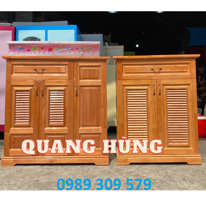 TỦ GIÀY DÉP GỖ TỰ NHIÊN CAO CẤP HCM