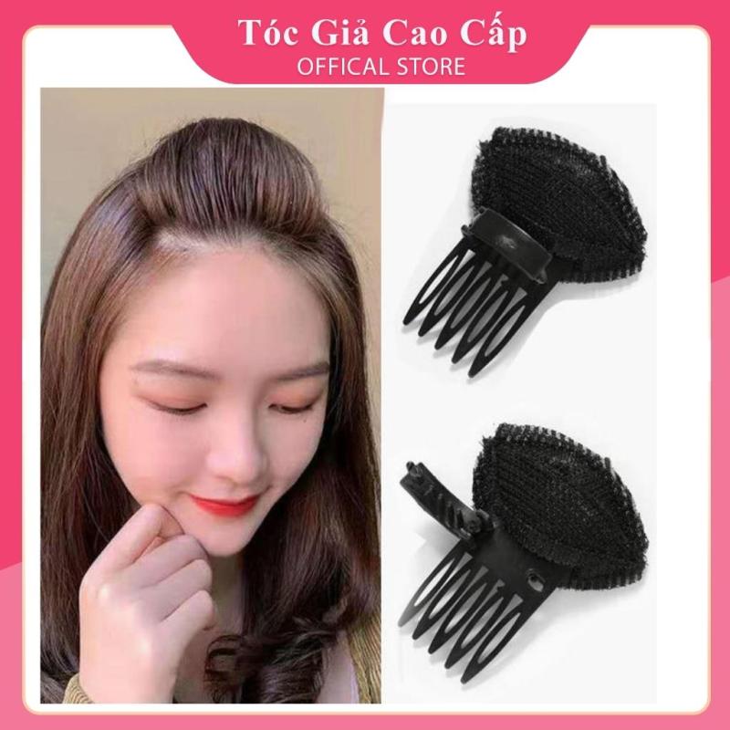 Kẹp độn phồng tóc mái, phụ kiện tạo kiểu tóc, nữ phong cách Hàn quốc hot trend