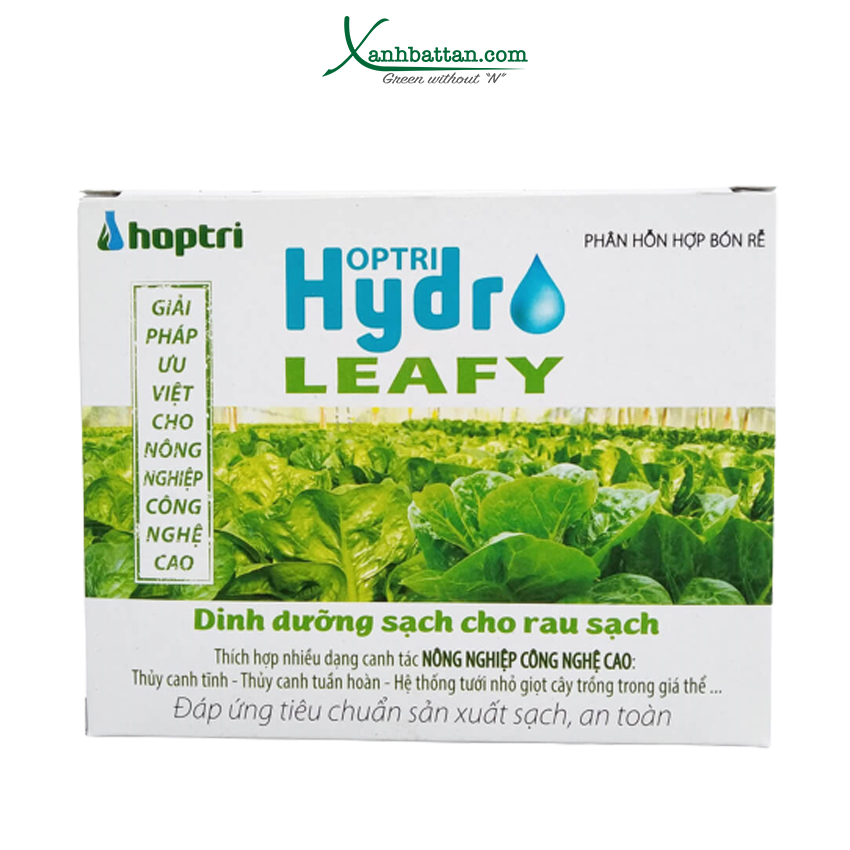 Dung Dịch Thủy Canh Rau Ăn Lá Hydro Leafy 2 Chai AB