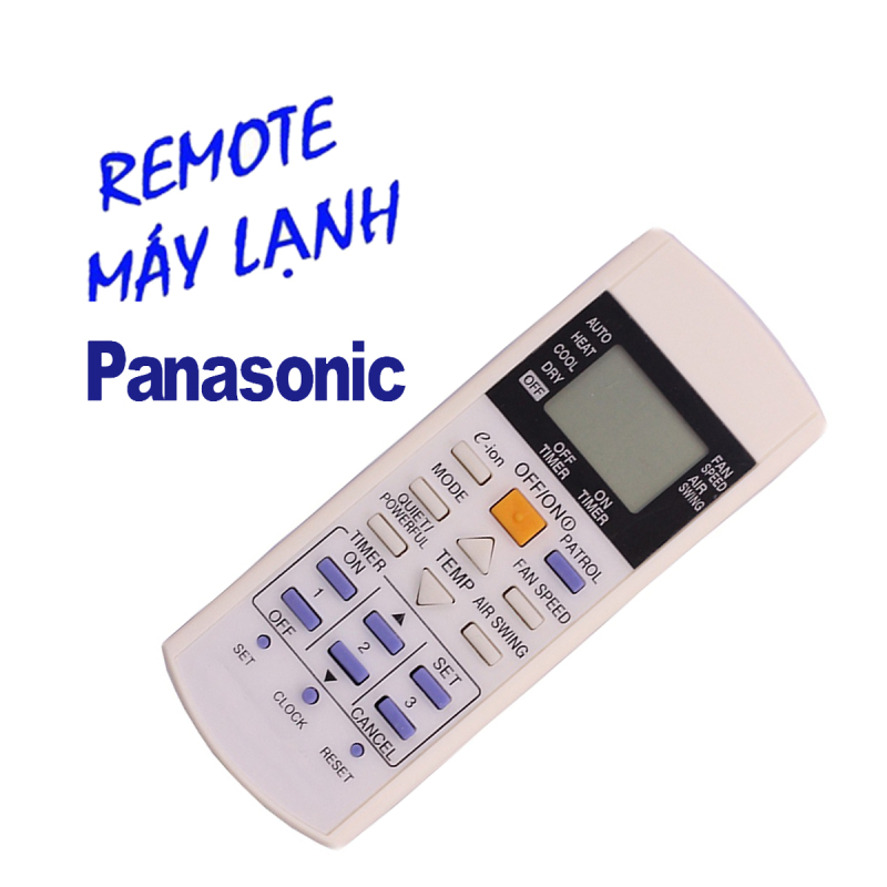 Remote Điều khiển dùng cho điều hòa Panasonic E-ion 1 chiều và 2 chiều