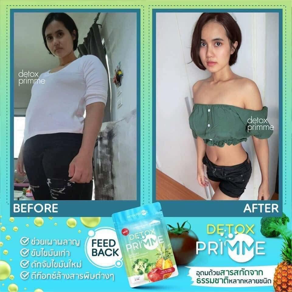 Detox Primme giảm cân rau củ quả