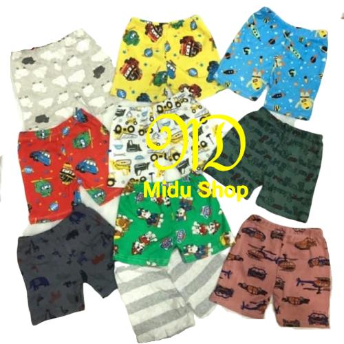 Set 10 quần short borip bé trai - vải xuất dư mềm mịn 05-18kg - quần đùi chục - quần borip . Màu ngẫu nhiên.