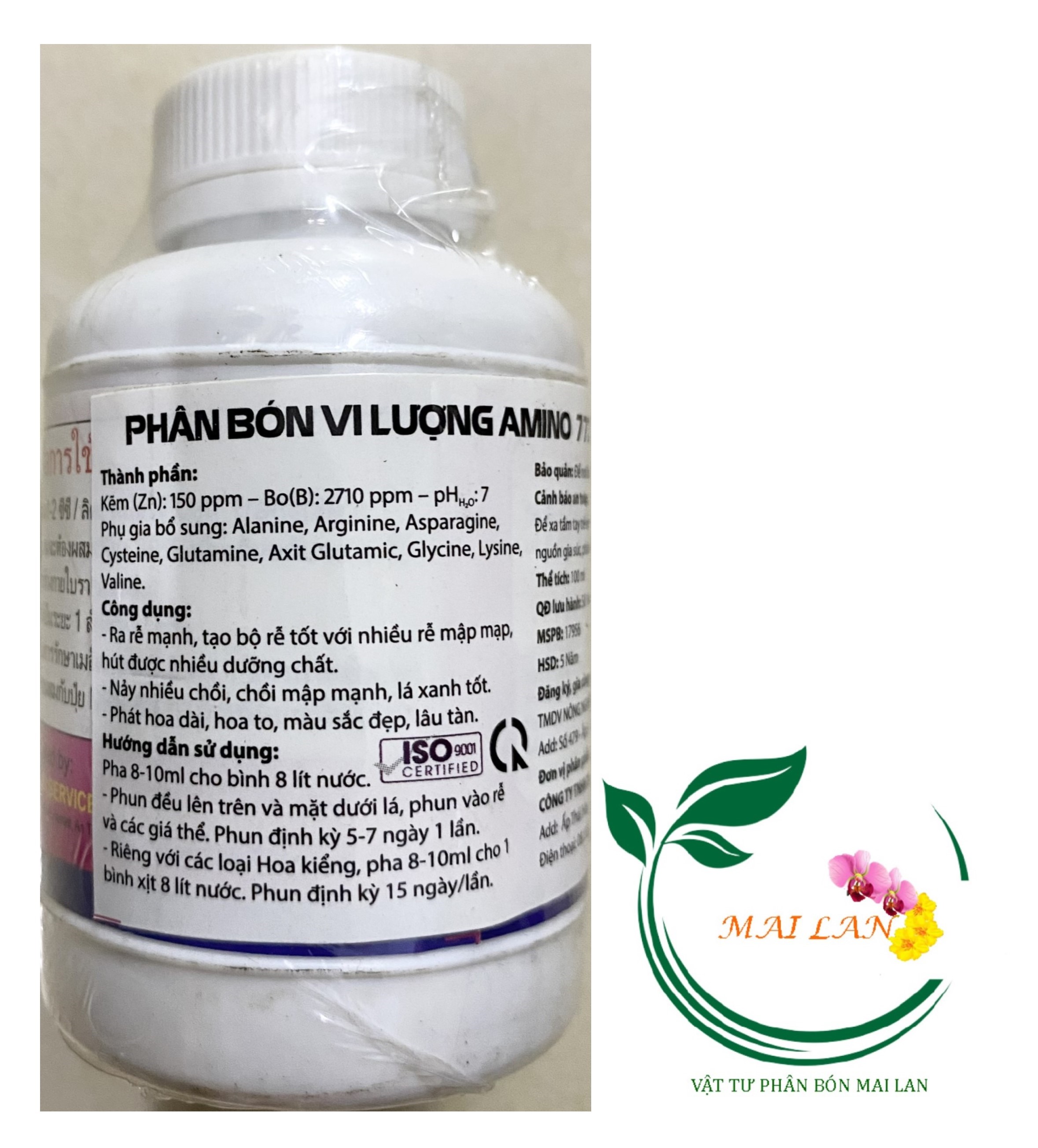 Phân Bón Lá TD - Grofer B1 Super-B1 (Technology Thailand) - #571A# 100ml