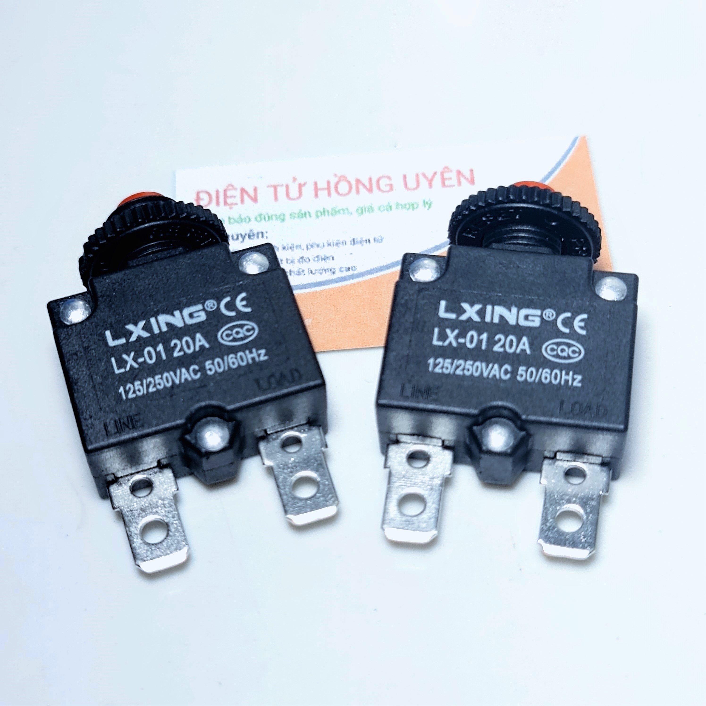 Combo 2 cái Rơ le tự ngắt, chống cháy chập thiết bị điện. Role tự ngắt quá tải 20A hay dùng thay cho role máy bơm, máy rửa xe, sạc acquy và các thiết bị 220v khác