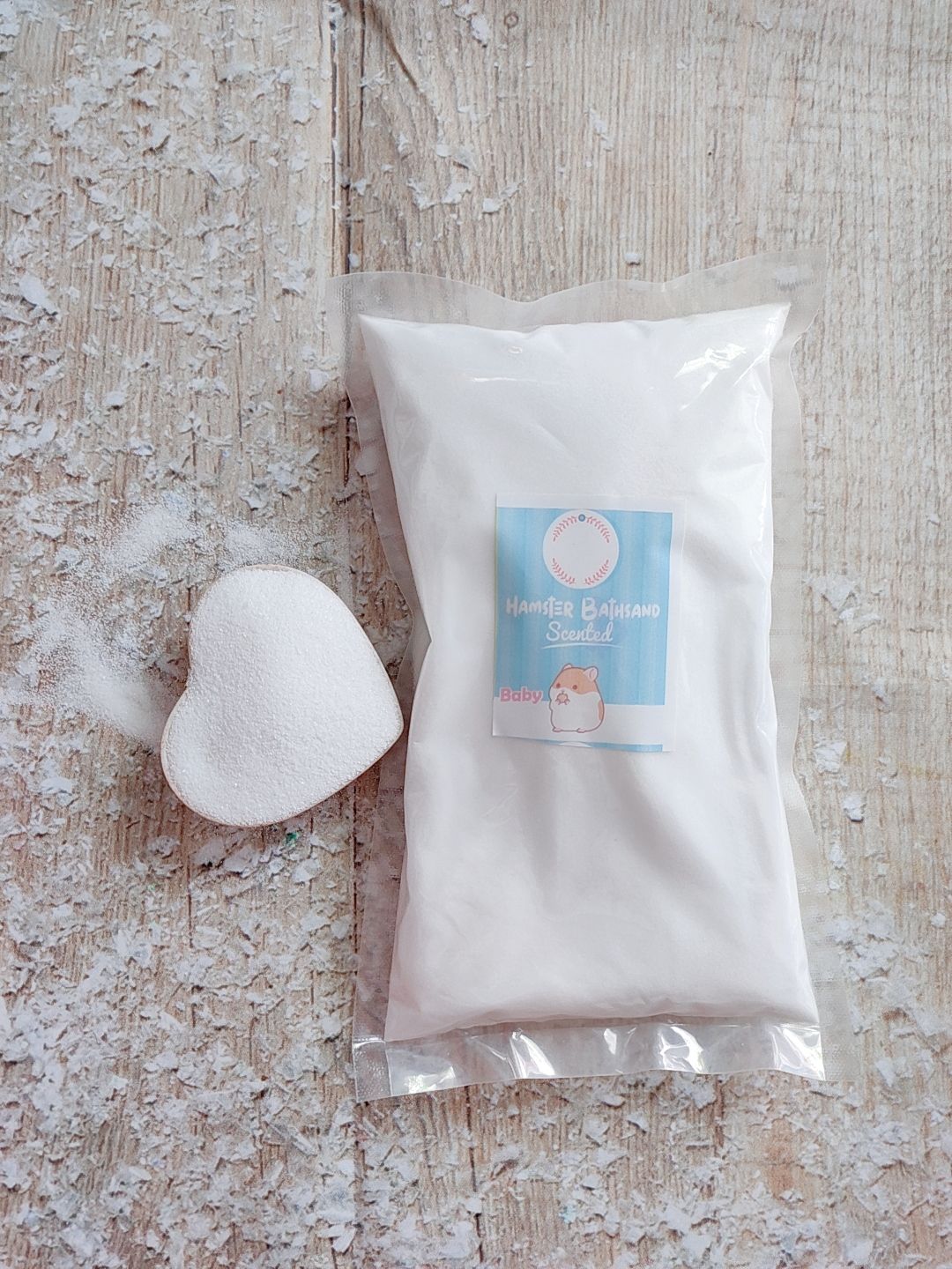 Cát tắm- Nhiều hương cho Hamster (~ 1kg/bịch)