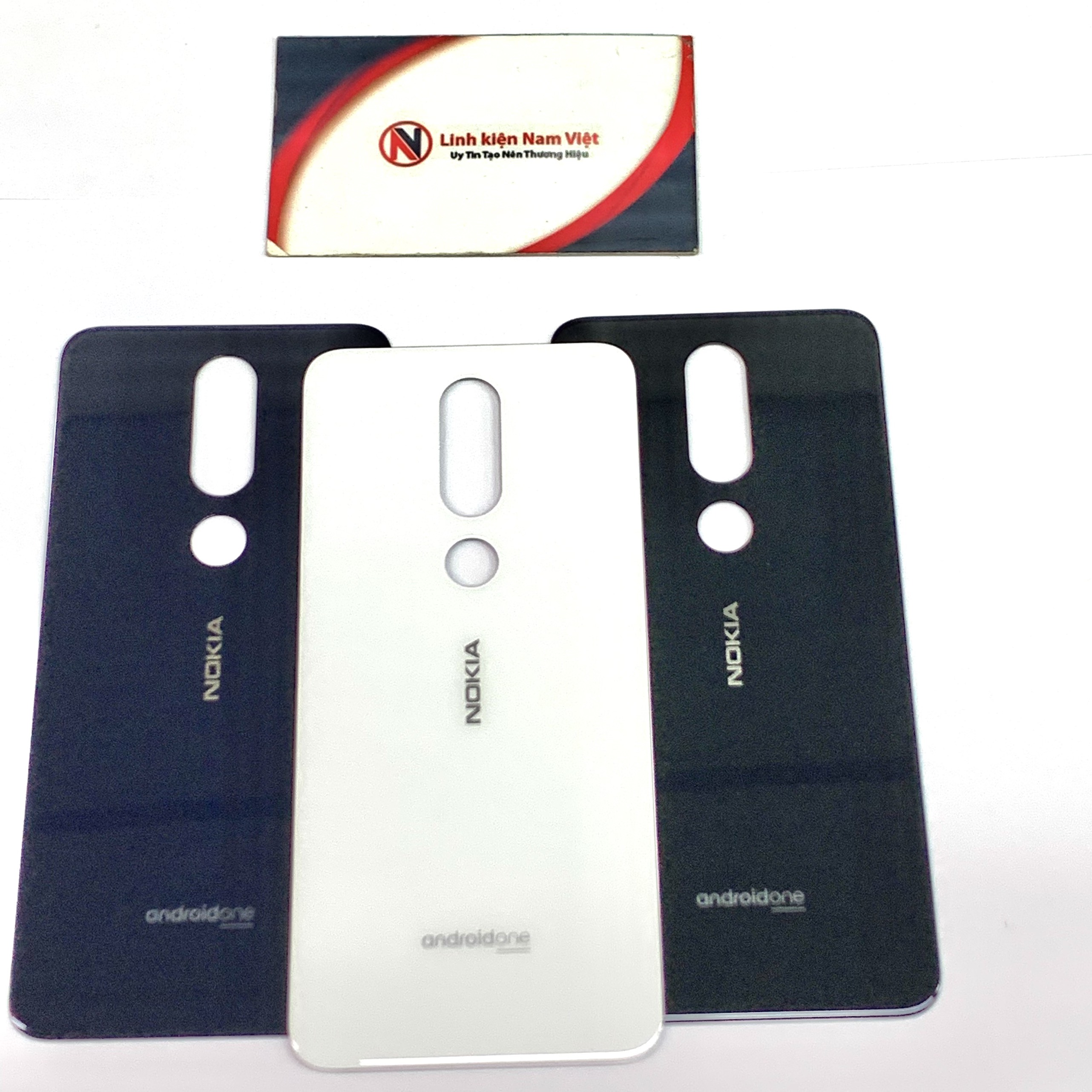 Nắp Lưng Nokia 6.1 Plus, Nokia X6 2018 ( Trắng , Đen , Xanh )