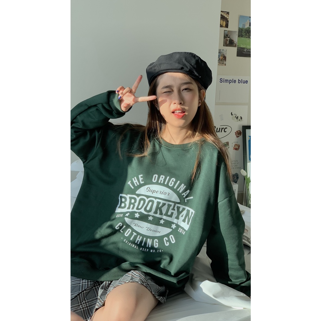 Áo nỉ bông Brooklyn TKP151 LOLLIE STUDIO