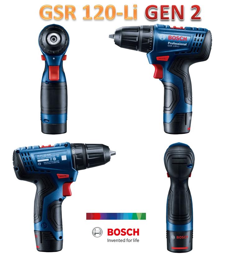 Máy khoan pin Bosch GSR 120-LI GEN II