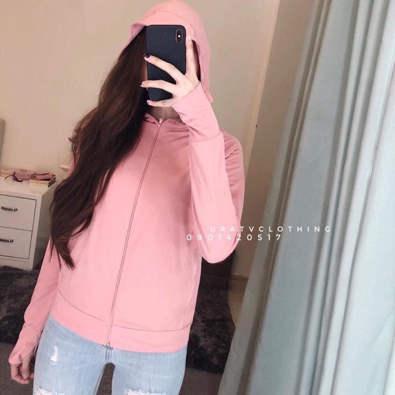 Áo chống nắng GU 6 màu - ĐẸP!