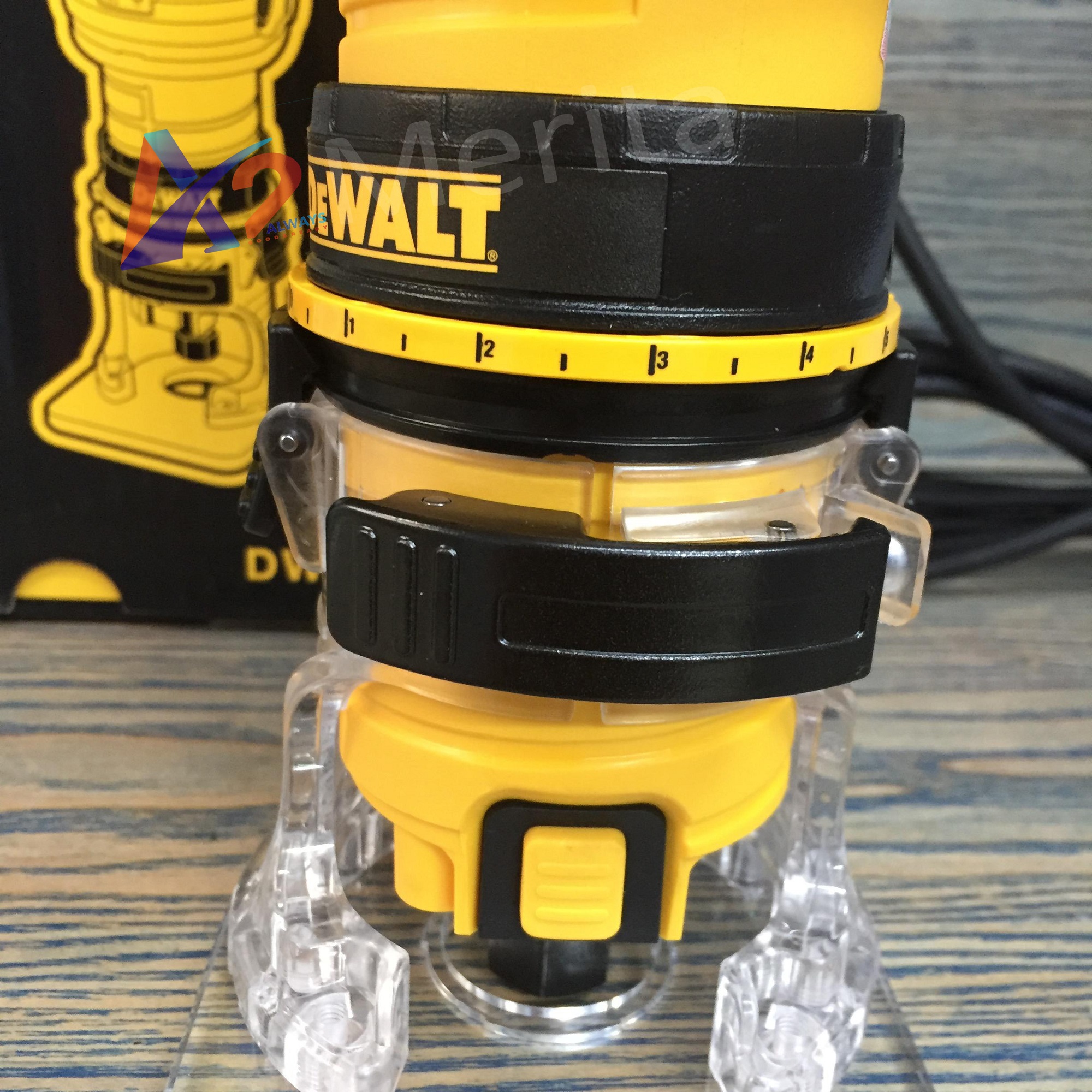 Máy Phay gỗ 390W DeWalt DWE6000