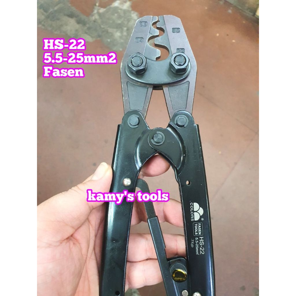 [HCM]KÌM BẤM COS FASEN HS-22 25MM2 (KIỀM BẤM COS 25 KỀM BẤM COS 25)