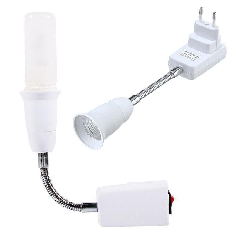 Đui đèn Đa Năng Điều Chỉnh Có Công Tắc E27