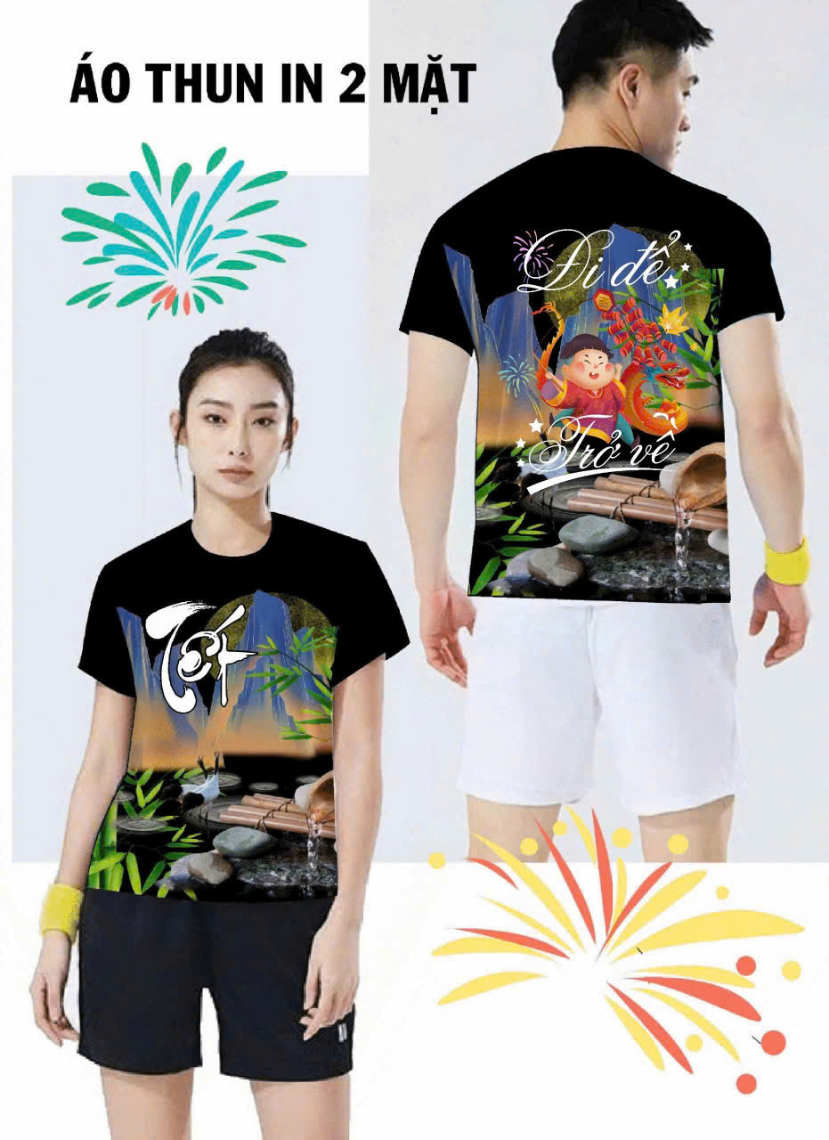 ÁO THUN TẾT 2025 THIẾT KẾ TẠI SHOP - DX10