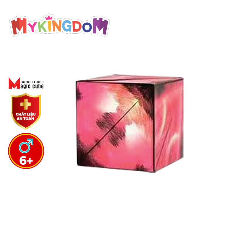 Đồ chơi magic cube khối lập phương ma thuật màu đỏ mc01/red