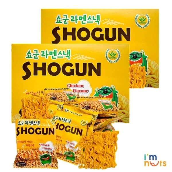 Mỳ Tôm Shogun - Mỳ Trẻ Em Ăn Liền Hàn Quốc Shogun - Gói 18G - foody.taiwan