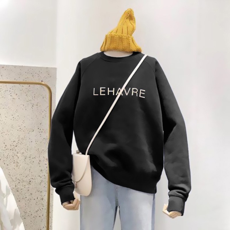 ÁO SWEATER IN HÌNH LEHAVRE