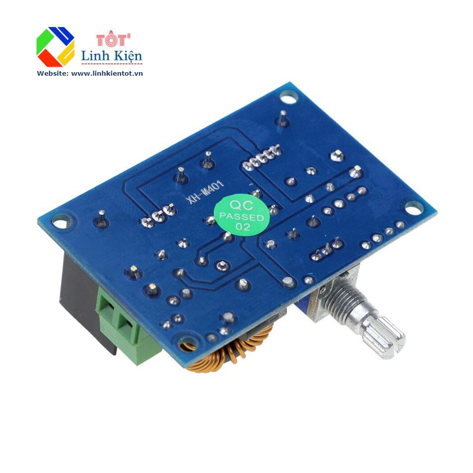 Mạch Hạ Áp DC-DC 4-40V 8A XH-M401 Công Suất 200W