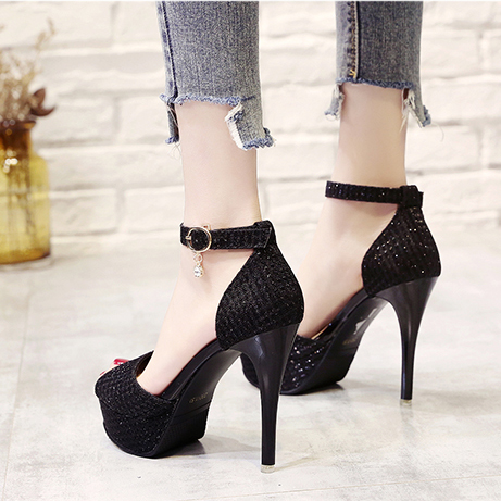 Giày cao gót kim sa cao cấp - CG36