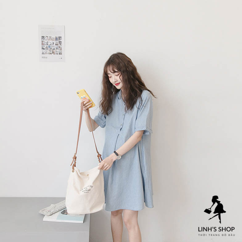 Đầm Bầu Sơ Mi A1780