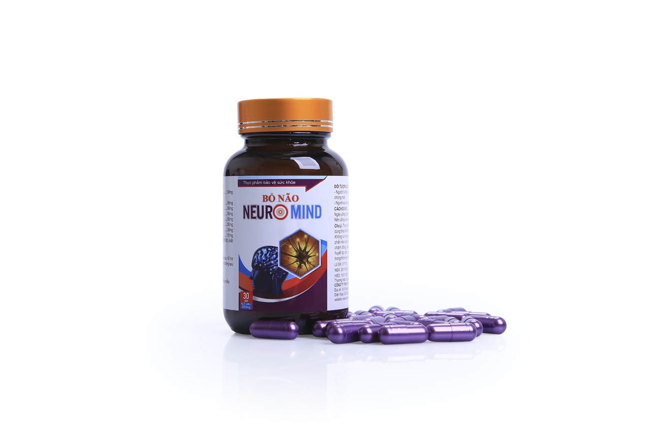 [HCM]Thực phẩm chức năng viên bổ não NEUROMIND (hộp 30 viên)