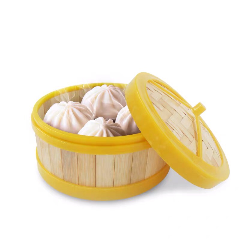 Xửng tre hấp bánh bao, dimsum , vành nhựa