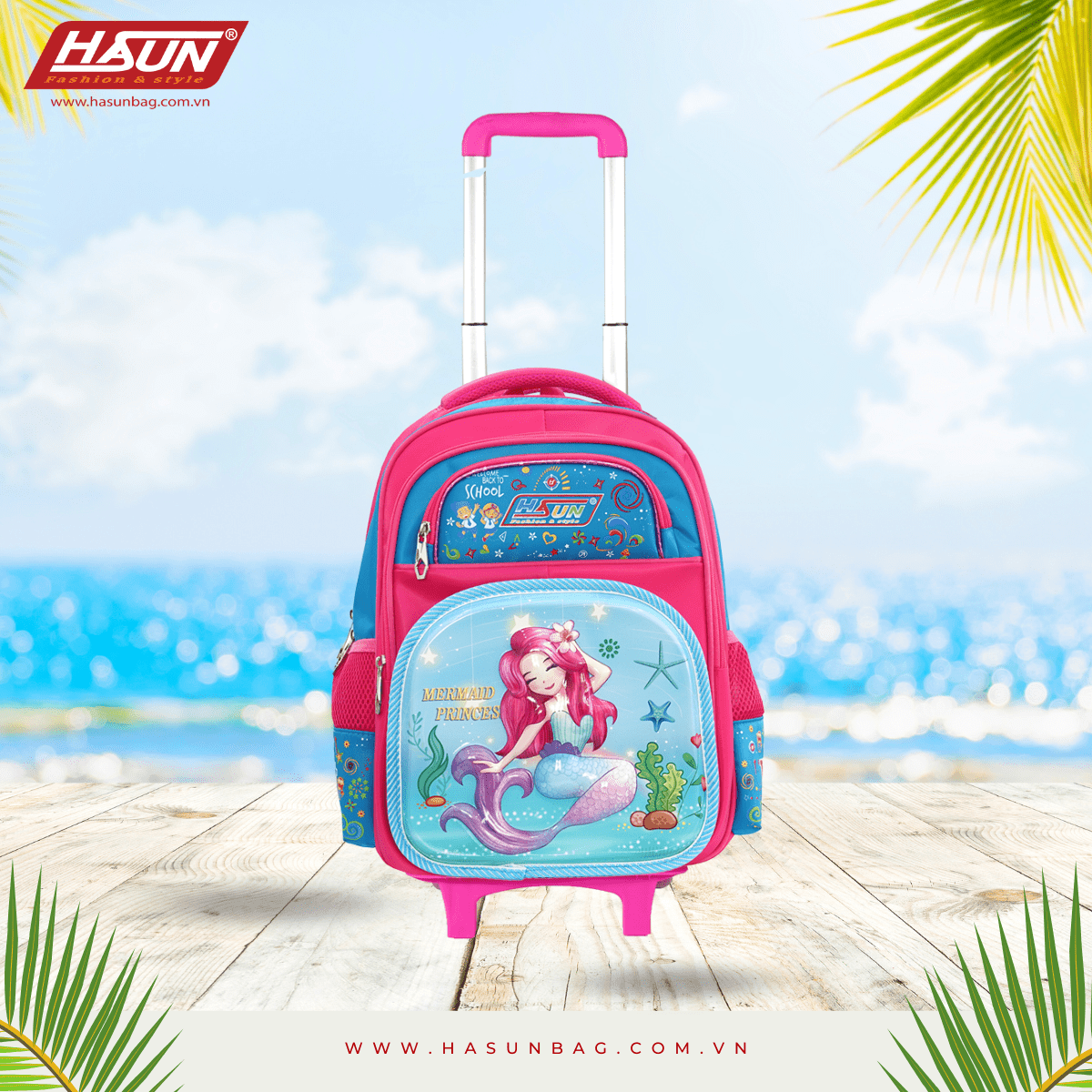 Balo cần kéo học sinh Hasun HS803CK