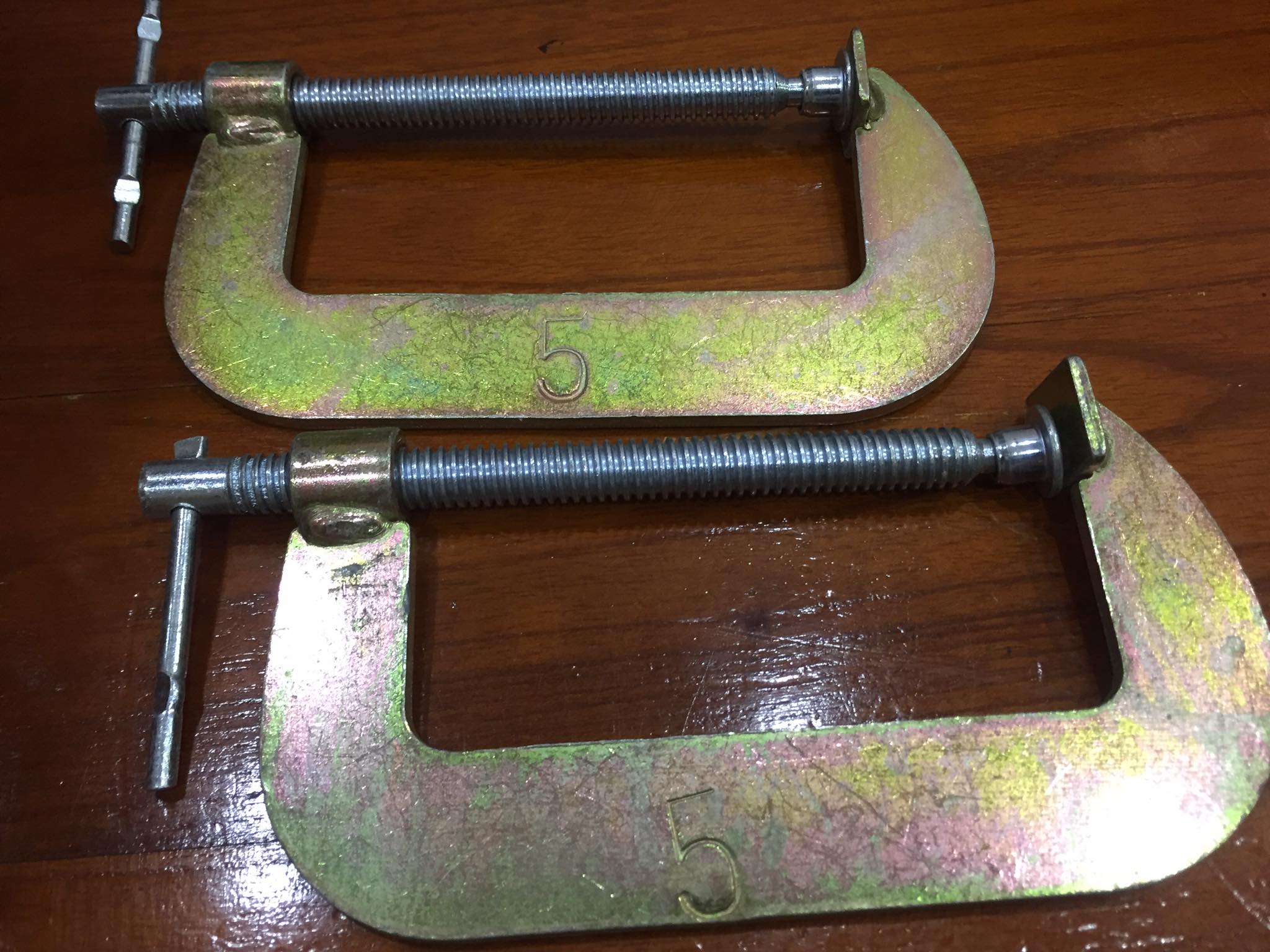 COMBO 2 CẢO VAM CHỮ C 5 INCH KẸP MAX 130MM