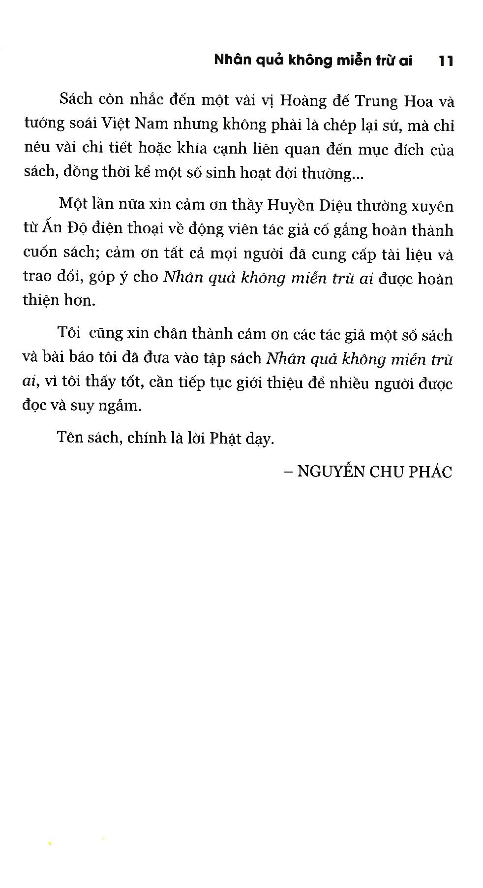 Sách - Nhân quả không miễn trừ ai (Tái bản 2019)