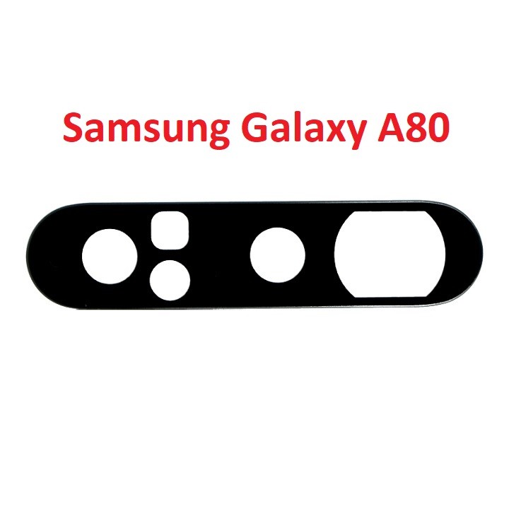 [HCM]Mặt Kính Camera Sau Samsung A80 Black
