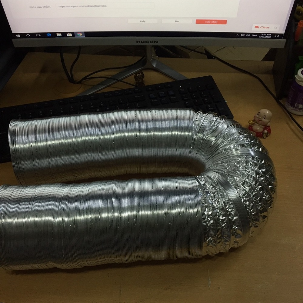 Silver Air Pipe, Silver Sun Pipe, Air Pipe D100Mmx10M