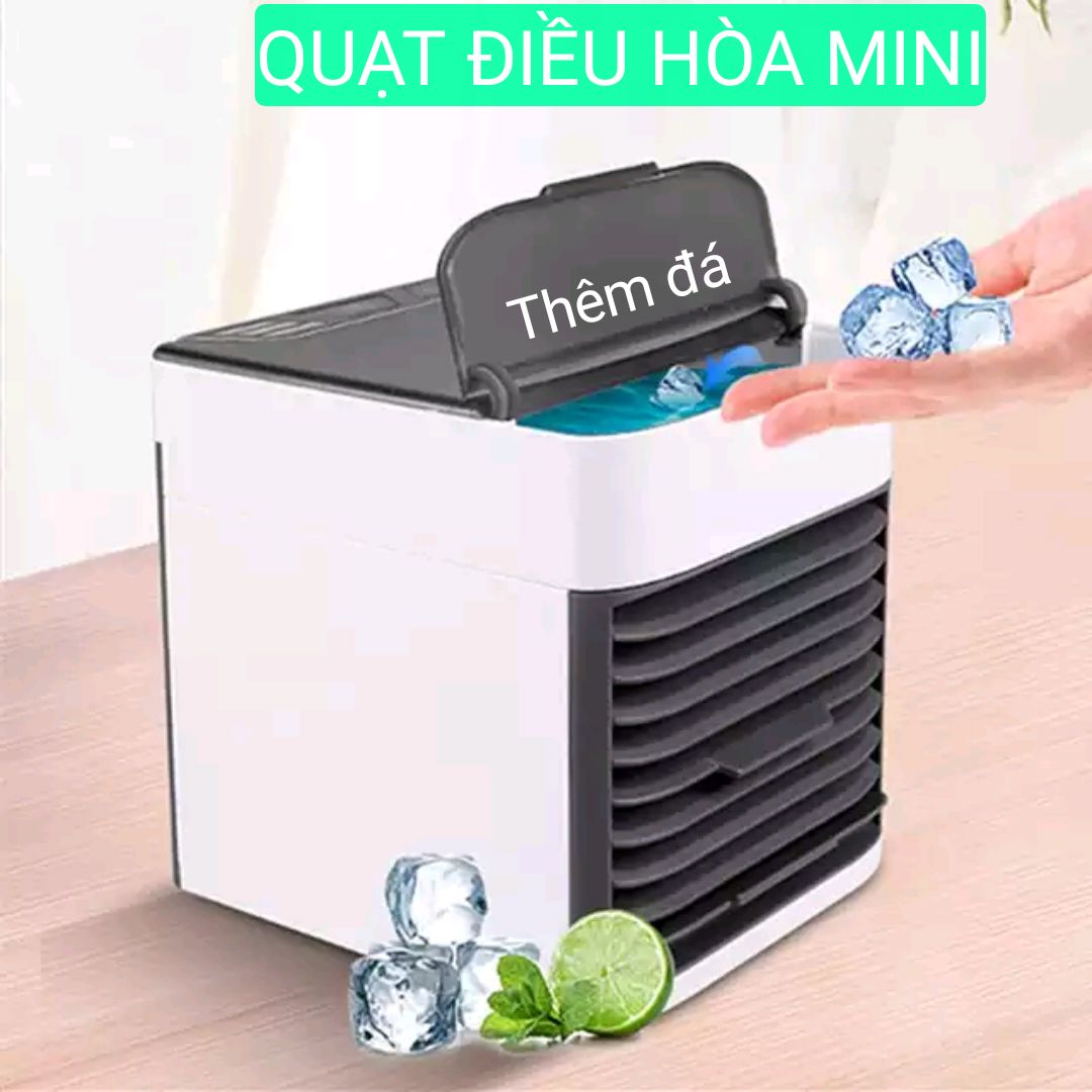Quạt mini hơi nước 3 chế độ gió có đèn đổi 7 màu