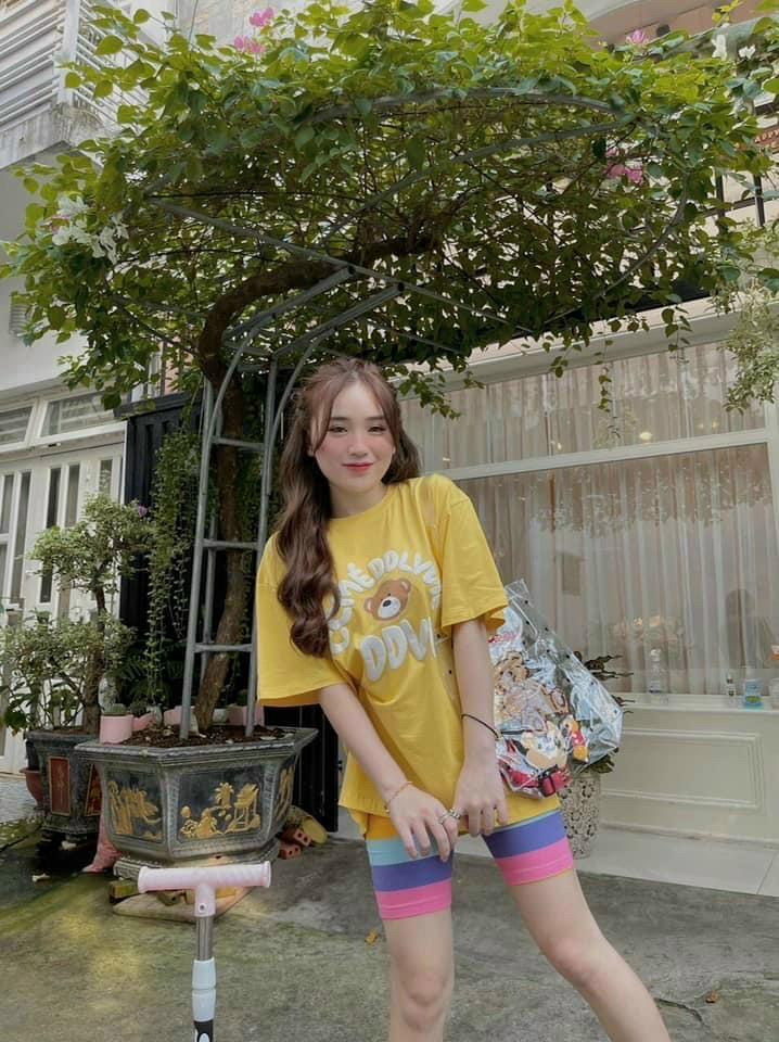 Bộ nữ ngố lửng gấu hót hít chất đẹp.