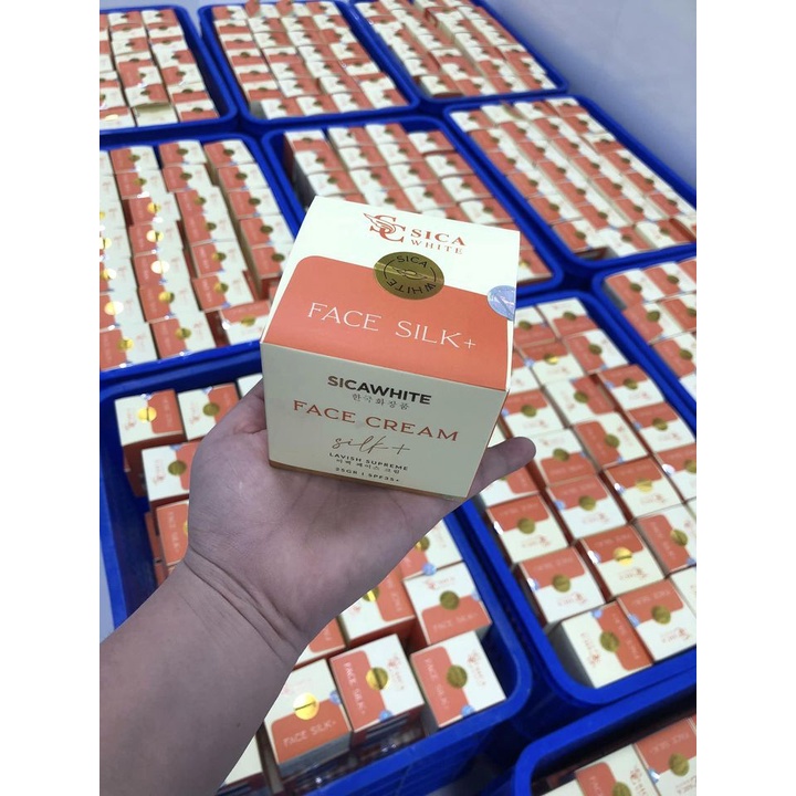 Kem Face Silk, Kem Face Lụa Sica White Dưỡng Trắng Da Đa Chức Năng