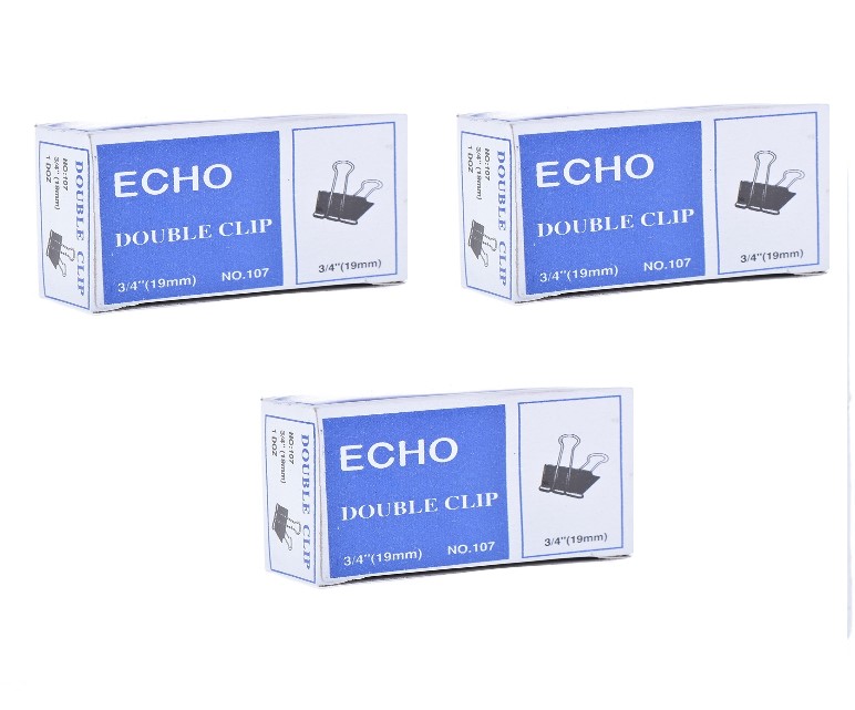 Combo 3 hộp Kẹp bướm 19mm Echo