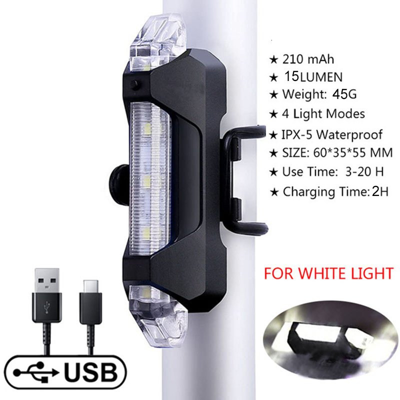 Đèn xe đạp thể thao đèn led chống nước,bộ đèn pha LED sạc USB chuyên dụng cho xe đạp leo núi,có thể sạc lại