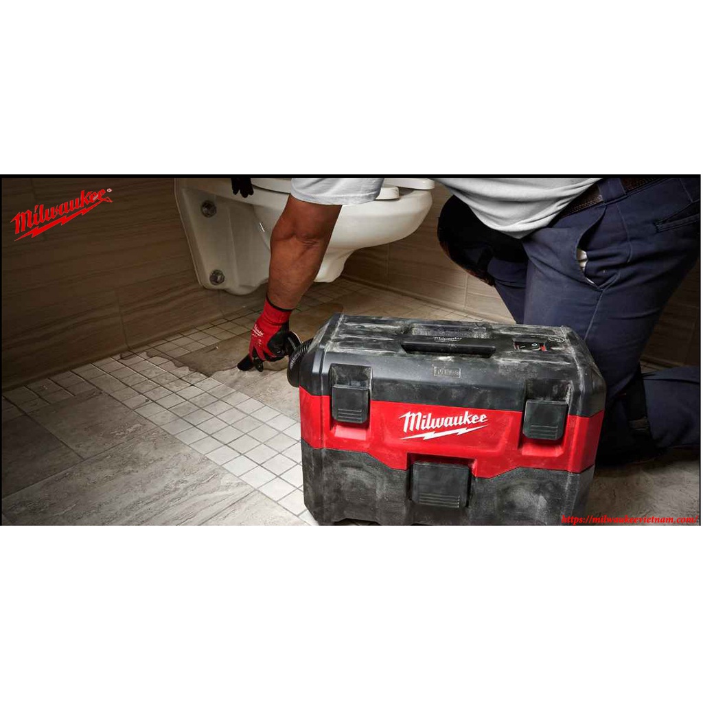 Máy hút bụi khô, ướt Milwaukee M18 bãi 0880-20.