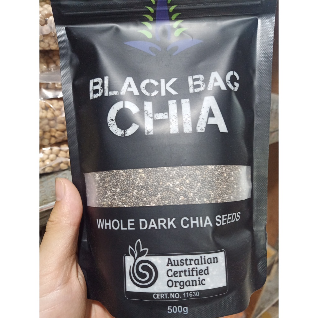 500g Hạt Chia Đen Úc [Giảm Cân - Ăn Kiêng]