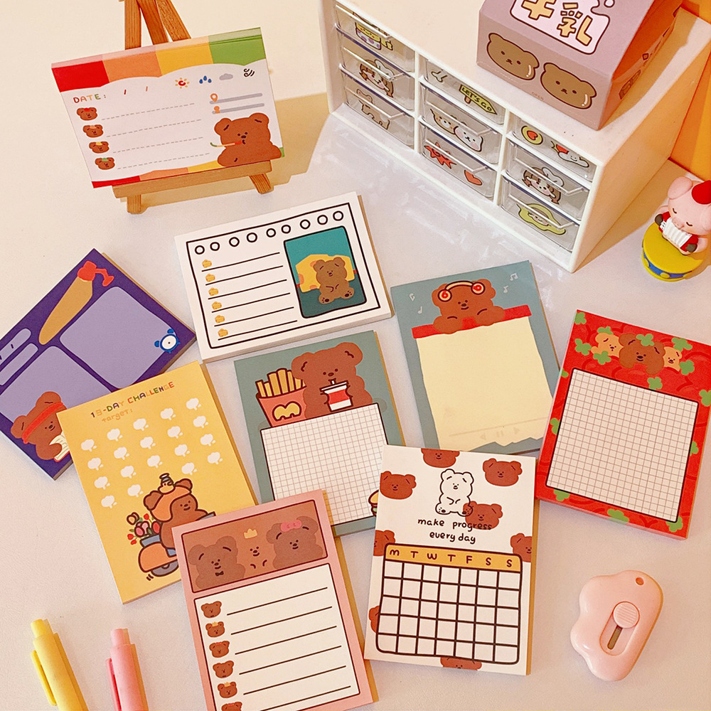 [Có sẵn] Tập giấy note - sticky note xinh xắn tiện lợi