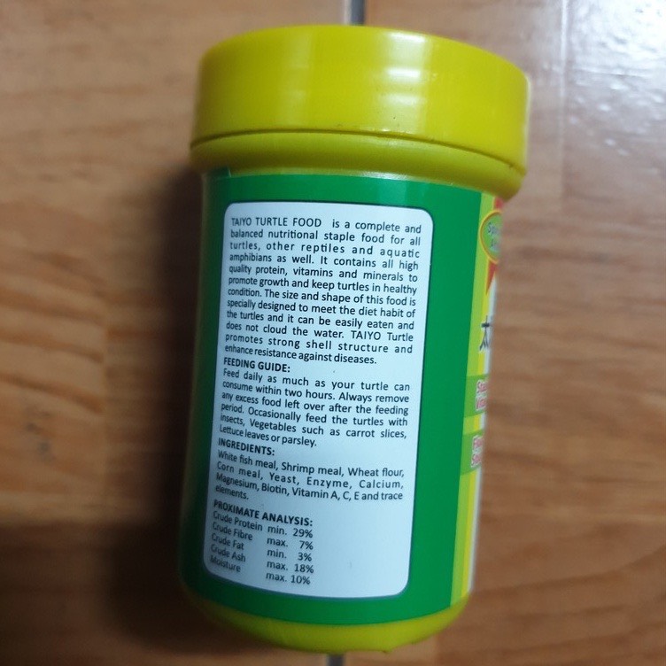 thức ăn cho rùa-baba taiyo hủ 40gr