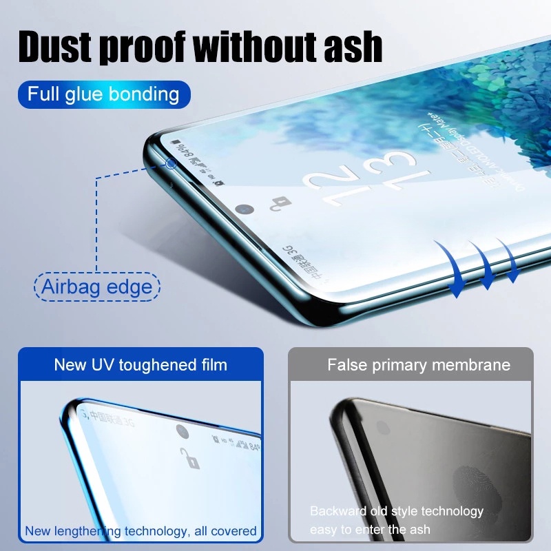 Cường lực samsung Note 8 Note 9 Note 10 Note 10+ Note 20 Note 20 Ultra Màn UV - Gateco