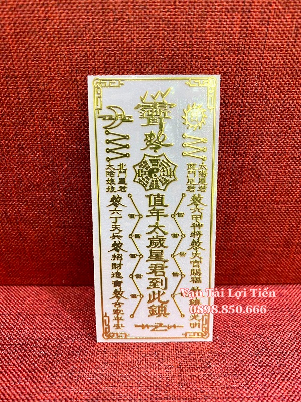 Linh Phù Dán Thái Tuế 2024 Dành Cho Tuổi Thìn Tuất Mão Sửu